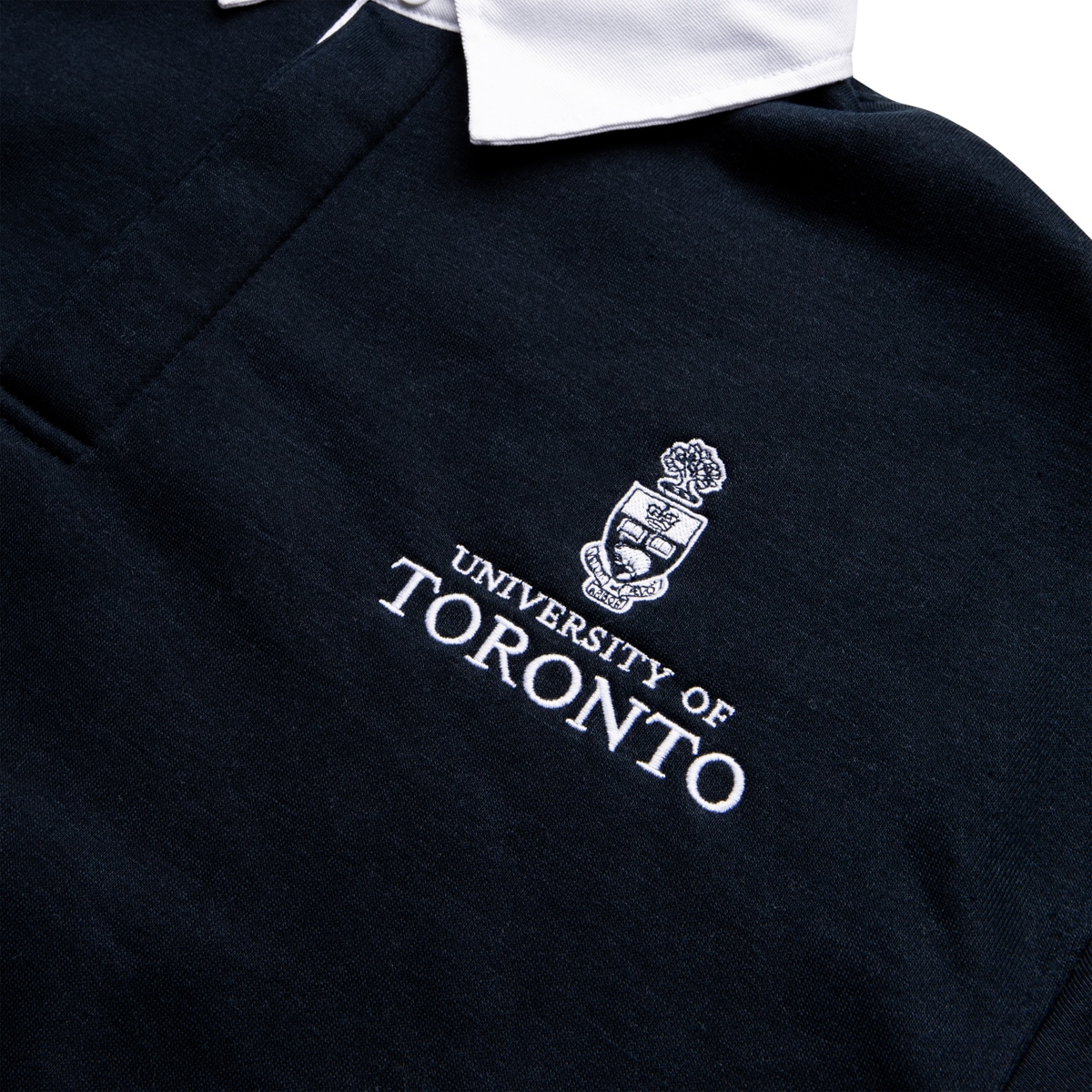 Unisex Embroidered U of T Polo Sweatshirts | Varsity Collection